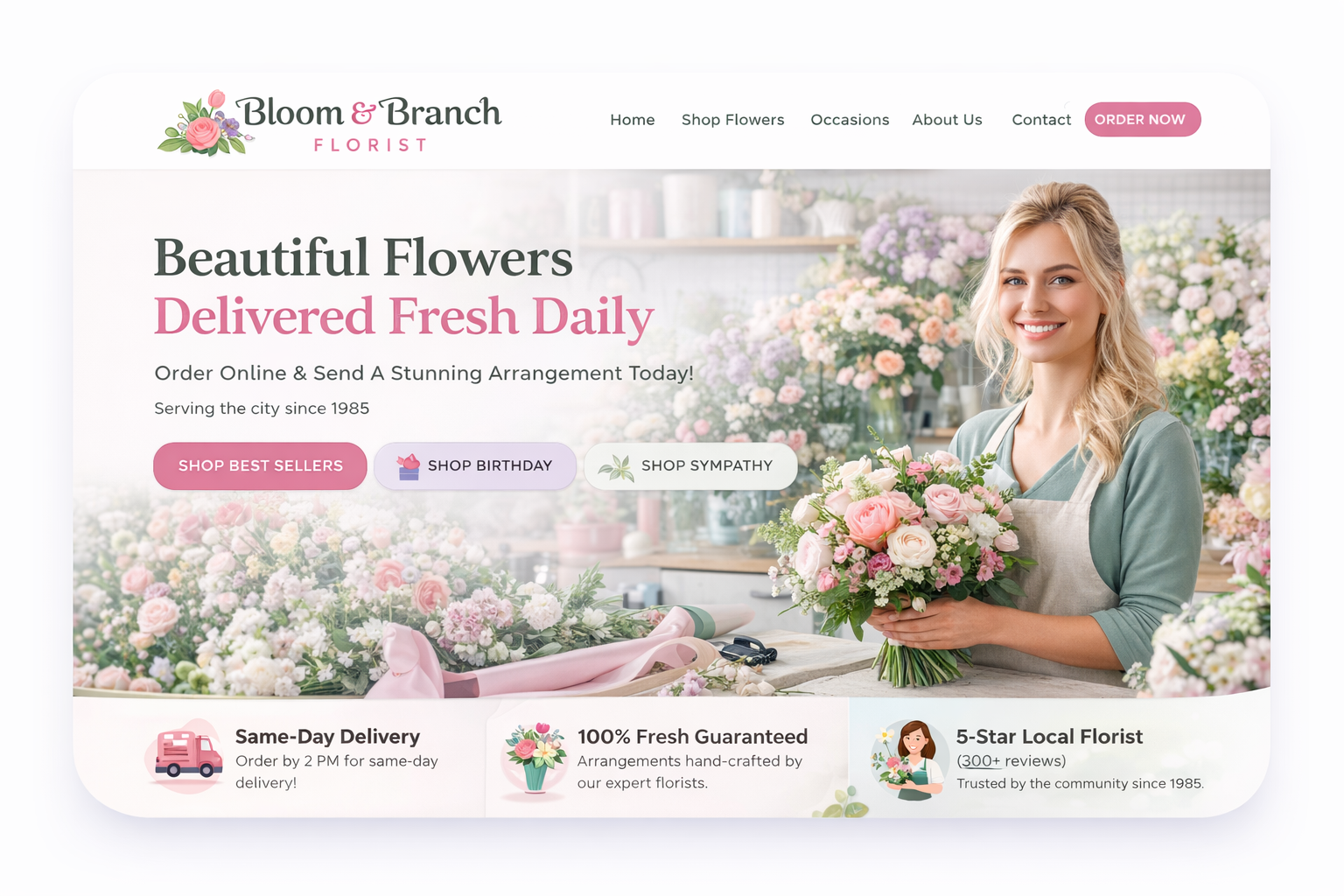 Florist Website